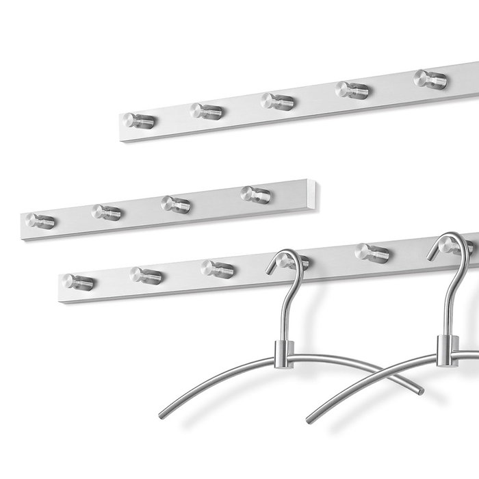 Zack Colgador Pared 4 Ganchos Accolo Longitud 40 cm